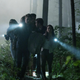 Flashlights plus fog equals spooky times.